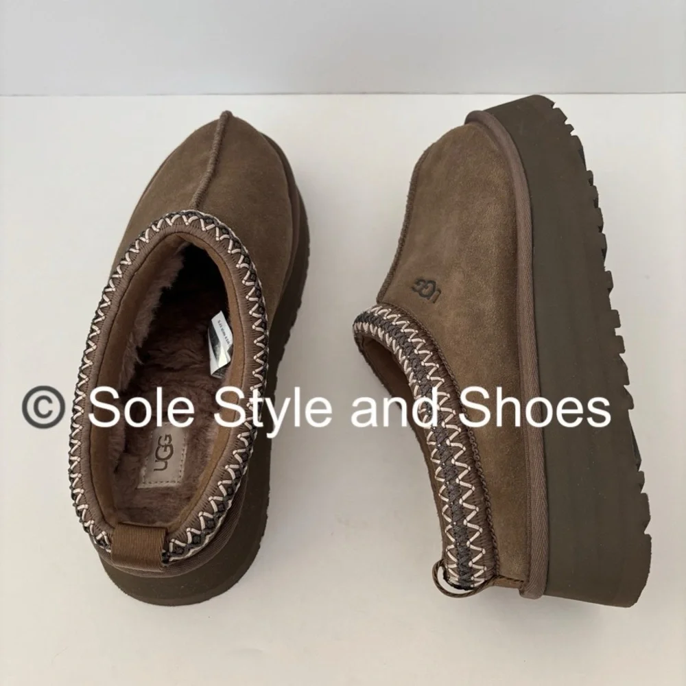 Women’s UGG Tazz Slippers Hickory 9 RETAIL $145 - Picture 9 of 9